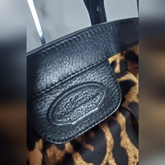 D&G dolce&gabbana- Canvas Leo Bag - Leopard brown/black -canvas/leather - Picture 4 of 16